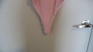 Victoria's Secret lacey illusion top mesh sexy lingerie bodysuit in pink. thumbnail 10