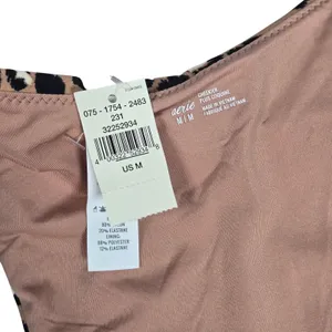 Aerie Cheekier Animal Print Bikini Bottom‎ M NWT thumbnail 6