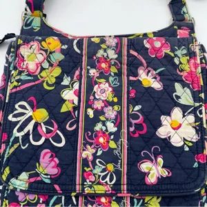 Vera Bradley “Floral Ribbons” Crossbody Hipster Bag Purse Quilted Retired thumbnail 14