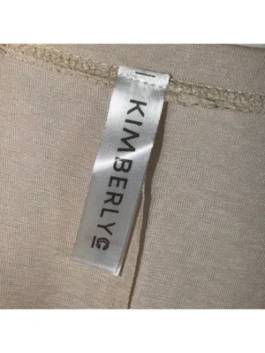 Kimberly C Sand Layered Hi-Low Top S NWT thumbnail 5