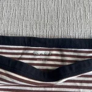Old Navy Brown Striped Top thumbnail 2