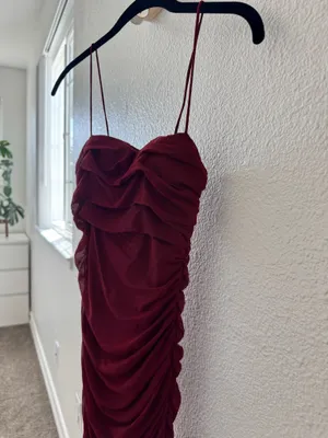Princess Polly Tara Ruched Mini Dress thumbnail 3