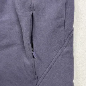 Athleta Women’s Pullover Hoodie Size Small Purple Fleece Zip Pockets Athleisure thumbnail 3