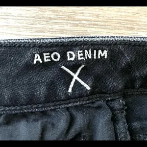 American eagle outfitters black super stretch hi rise shortie thumbnail 7