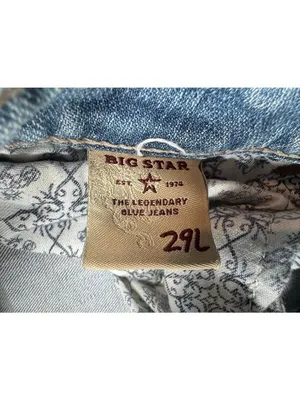 Big Star Maddie Boot Cut Jeans Mid Rise Fit Medium Wash Tagged Women's Size 29L thumbnail 9