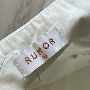 Rumor Bubble Skirt pleated mini womens White (size 10) going out modern party thumbnail 2