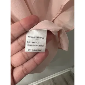 PARKER Top‎ Pink 100% Silk size M thumbnail 5