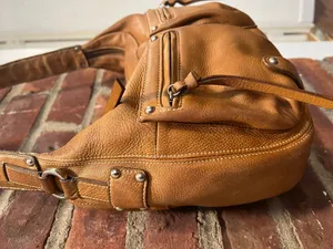 Tignanella Camel Leather bag thumbnail 2