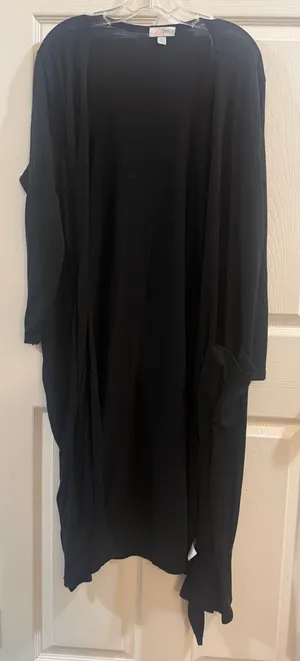 LuLaRoe Black Cardigan thumbnail 1