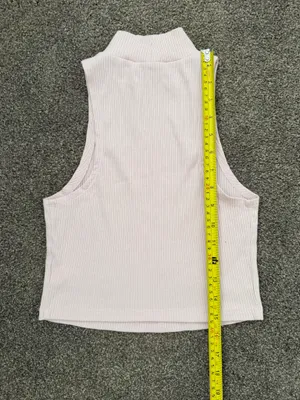 Aeropostale Ribbed Mock Neck Tank  thumbnail 5