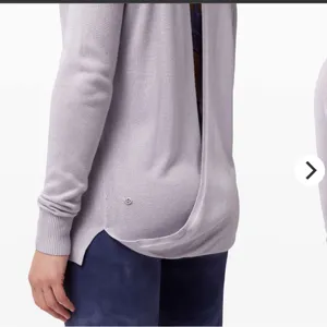 Lululemon Back to Balance Long Sleeve Sweater in Iced Iris Women’s Size 12 thumbnail 11
