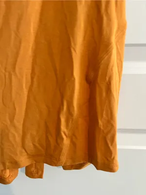 Lululemon Modal Silk Yoga Tank Top Mustard Yellow Size M / 8 thumbnail 3