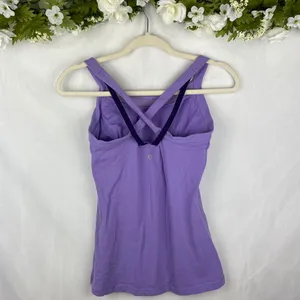 Lululemon Athletica Purple Athletic Tank Top thumbnail 5