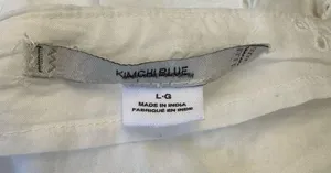 Kimchi Blue Urban Outfitters Strapless White Cream Dress w/ Bows Eyelet NWOT thumbnail 7