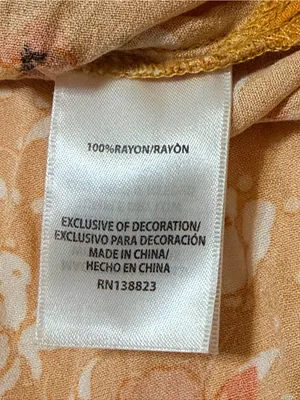 Idyllwind printed lightweight mini dress, spaghetti straps slip dress size M thumbnail 7