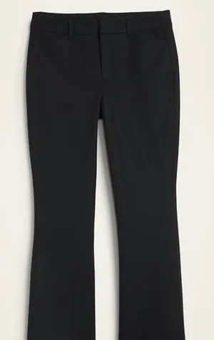 Old Navy Black size 2 pixie flare dress pants thumbnail 1