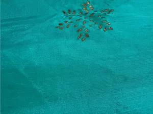 Sheer Turquoise Women's Swim Cover-Up- stroll to tie thumbnail 4