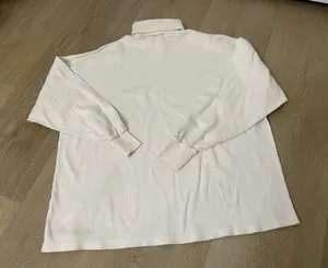 Green Bay Packers Turtle Neck White Size L thumbnail 1