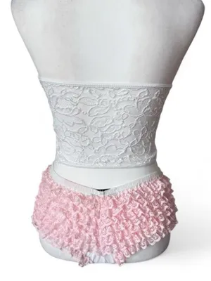 Coquette Lingerie Bloomers Pink thumbnail 3