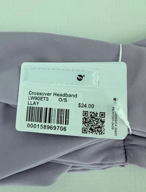 Lululemon Crossover Headband Lilac Play thumbnail 13