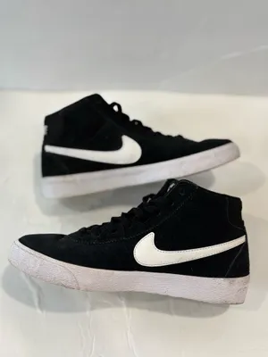 Nike SB Zoom Blazer Black Suede Sneaker thumbnail 5