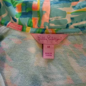 Lilly Pulitzer Captain Popover Knit Top in Sea Salt Sun Pockets MEDIUM thumbnail 11