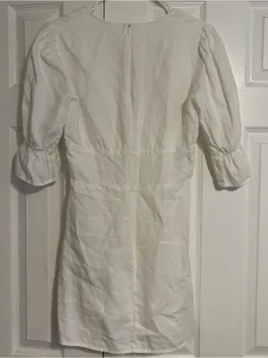 Reformation Simi Linen Dress thumbnail 4