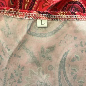 Boho Paisley Maxi Dress Sz L thumbnail 7