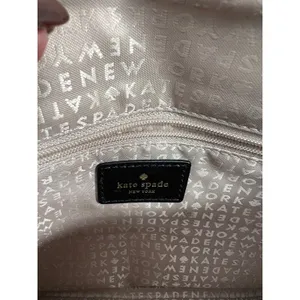 Kate Spade Black Crossbody Bag 100% Cow Leather‎ Gold Lock thumbnail 14