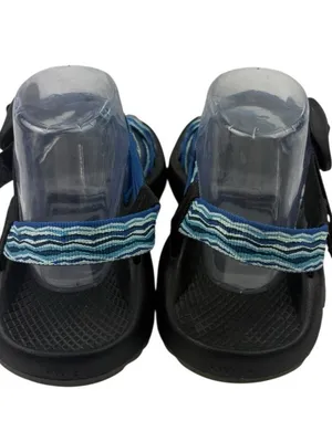 *Chaco Sandal Womens Size 8 Blue Strappy Outdoor Waterproof Hiking Camping Trail thumbnail 5