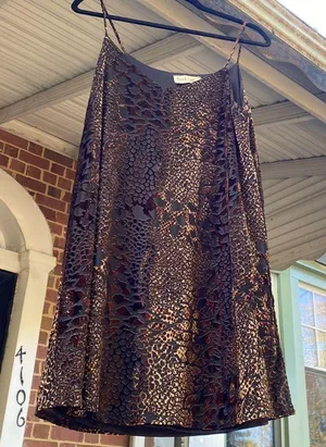 Peach Love California Animal Printed Dress thumbnail 12