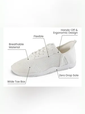 HF Stride HIKE Footwear Hands-Free & Ergonomic Barefoot Shoes EU 36 US 6/6.5W 4M thumbnail 4