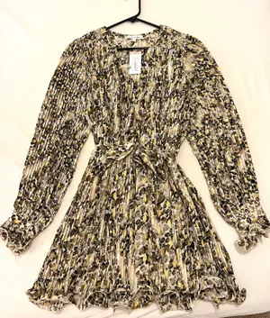 Free The Roses Cheetah Mini Dress thumbnail 1