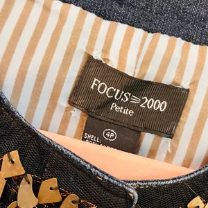 Focus 2000 Jean Jacket size 4 Petite thumbnail 2