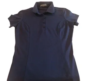 Nike Golf Navy Dri Fit Golf Polo SS Shirt Top XS/2 thumbnail 1
