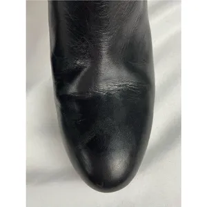 Cole Haan 'Air Cara' Boots High Heel Leather Tall Knee High Black Boot Sz 8.5 thumbnail 7