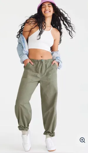 Aeropostale Baggy Parachute Pants thumbnail 1