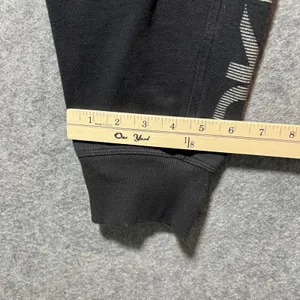DKNY‎ Sport Womens Black Fleece Joggers Logo Graphic Sweatpants Size Small thumbnail 4