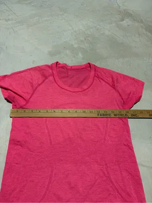 Lululemon Women's Short-Sleeve swiftly tech tee shirt Bright Pink 8 thumbnail 6