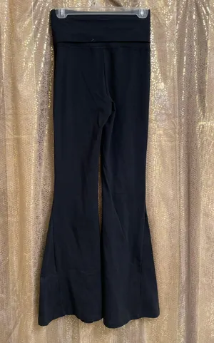 OFFLINE Black OG Foldover High Waisted Super Flare Leggings, S NWOT thumbnail 2