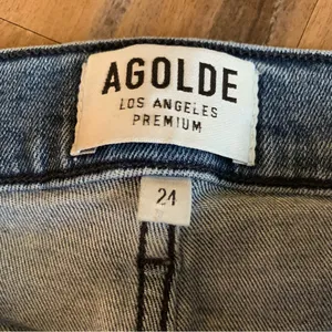 AGOLDE High-Rise distressed Stretchy Skinny Jeans 24 0 thumbnail 4