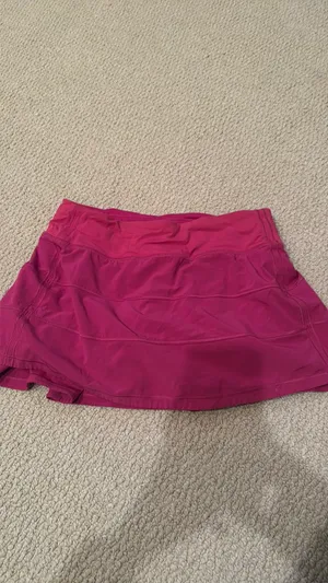 Lululemon Pace Rival Skirt Pink thumbnail 5