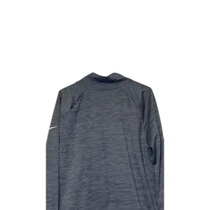 Nike Women‎ Top Pacer 1/2 Zip Long Sleeve Boxy Crop Gray Large thumbnail 11