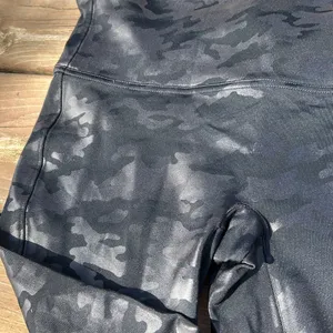 SPANX seamless legging subtle camo medium faux leather womens fall‎ going out thumbnail 2