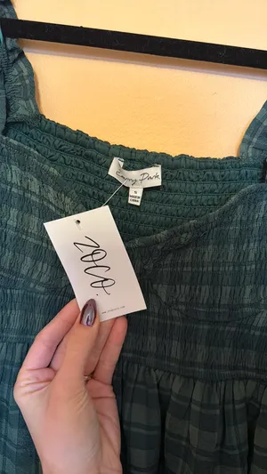 Shop Zoco plaid dress thumbnail 2
