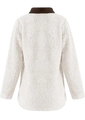Amazon 1/4 Zip Fleece Sherpa Pullover thumbnail 3