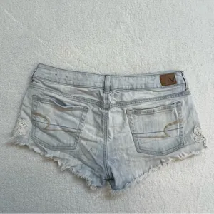 American Eagle Outfitters Light Blue Jean Shorts thumbnail 4