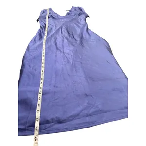 Lulus NWT Illustrious Elegance Periwinkle Satin‎ Long Sleeve Midi Dress Size XL thumbnail 9