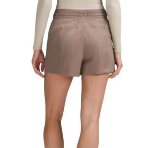 Lululemon Dance Studio High-Rise Short 3.5" Taupetastic thumbnail 3