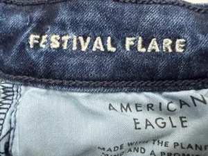 American Eagle Next Level Stretch Festival Flare Jeans Size 4 thumbnail 7